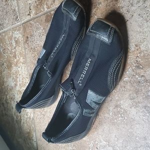 Merrell zipper barrado black 8